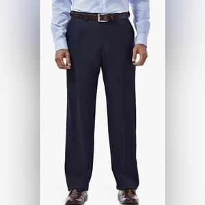 NWT Haggar Black Dress Pants. Size 38.